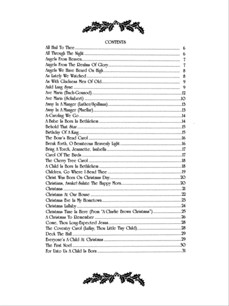 New Christmas Fake Book - C Edition Voice scores gallery preview page 2