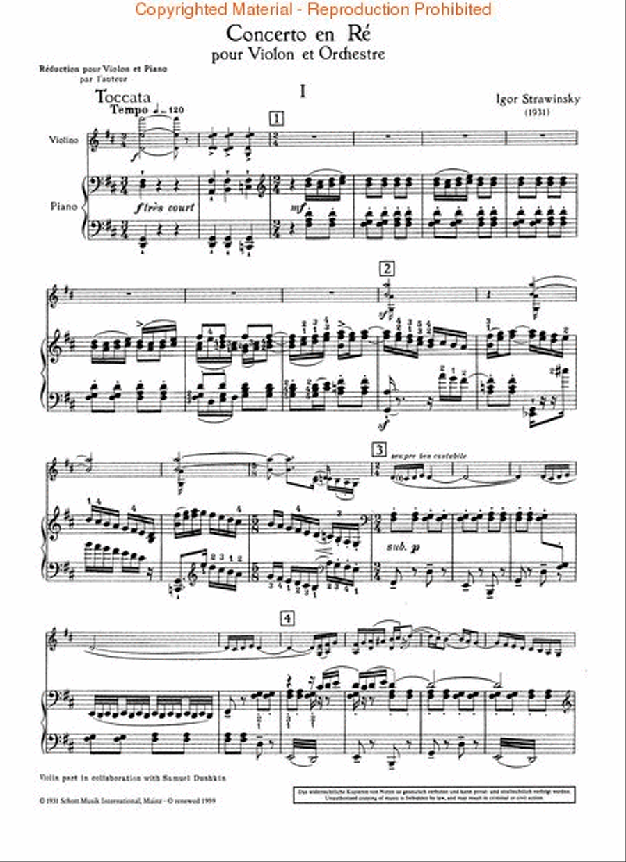 Concerto En Re - Concerto In D Violin Solo scores gallery preview page 2