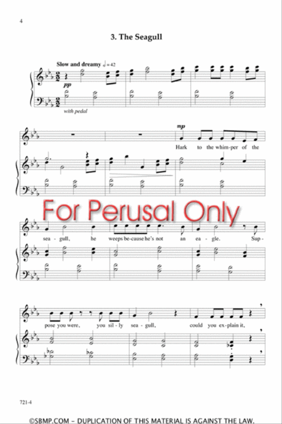 Animal Verses of Ogden Nash - Unison Octavo Unison Choir scores gallery preview page 4