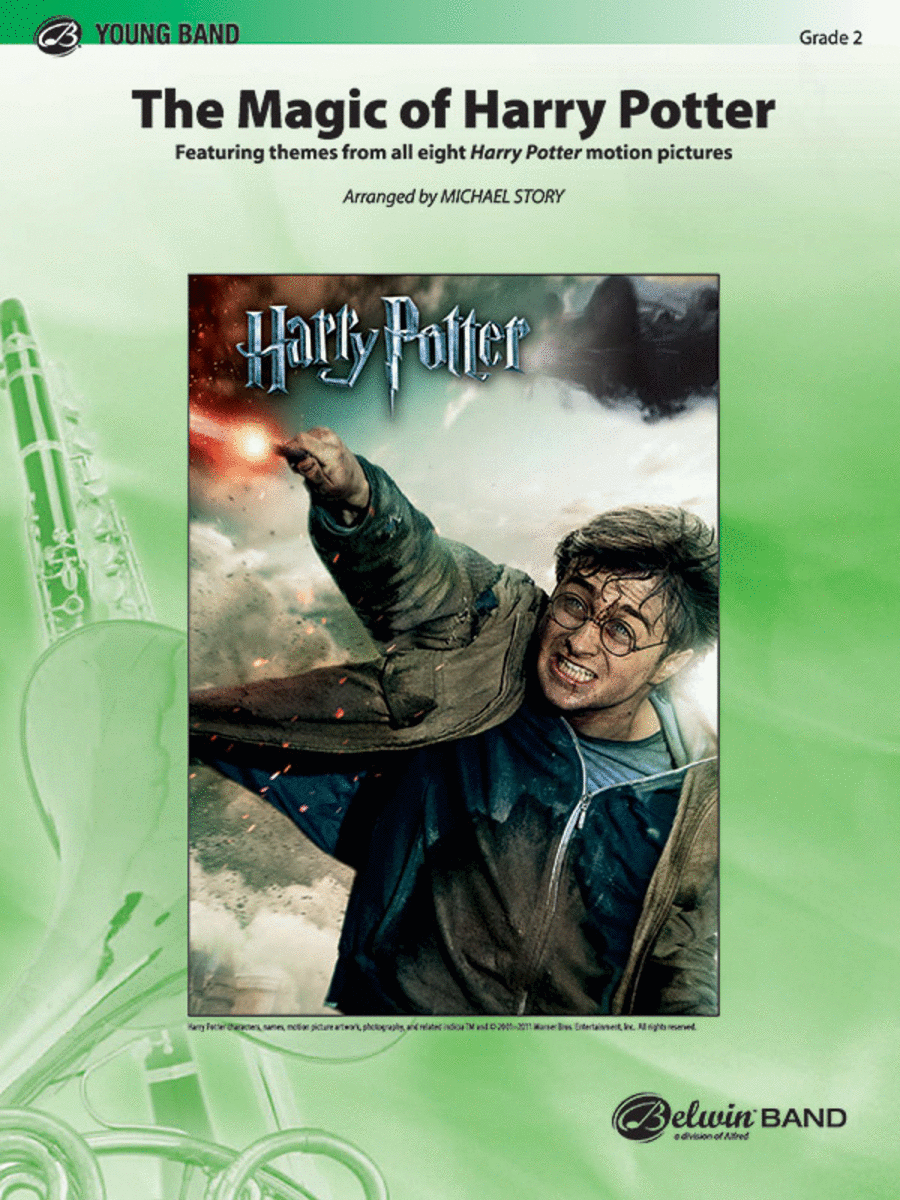The Magic of Harry Potter Concert Band scores gallery preview page 1