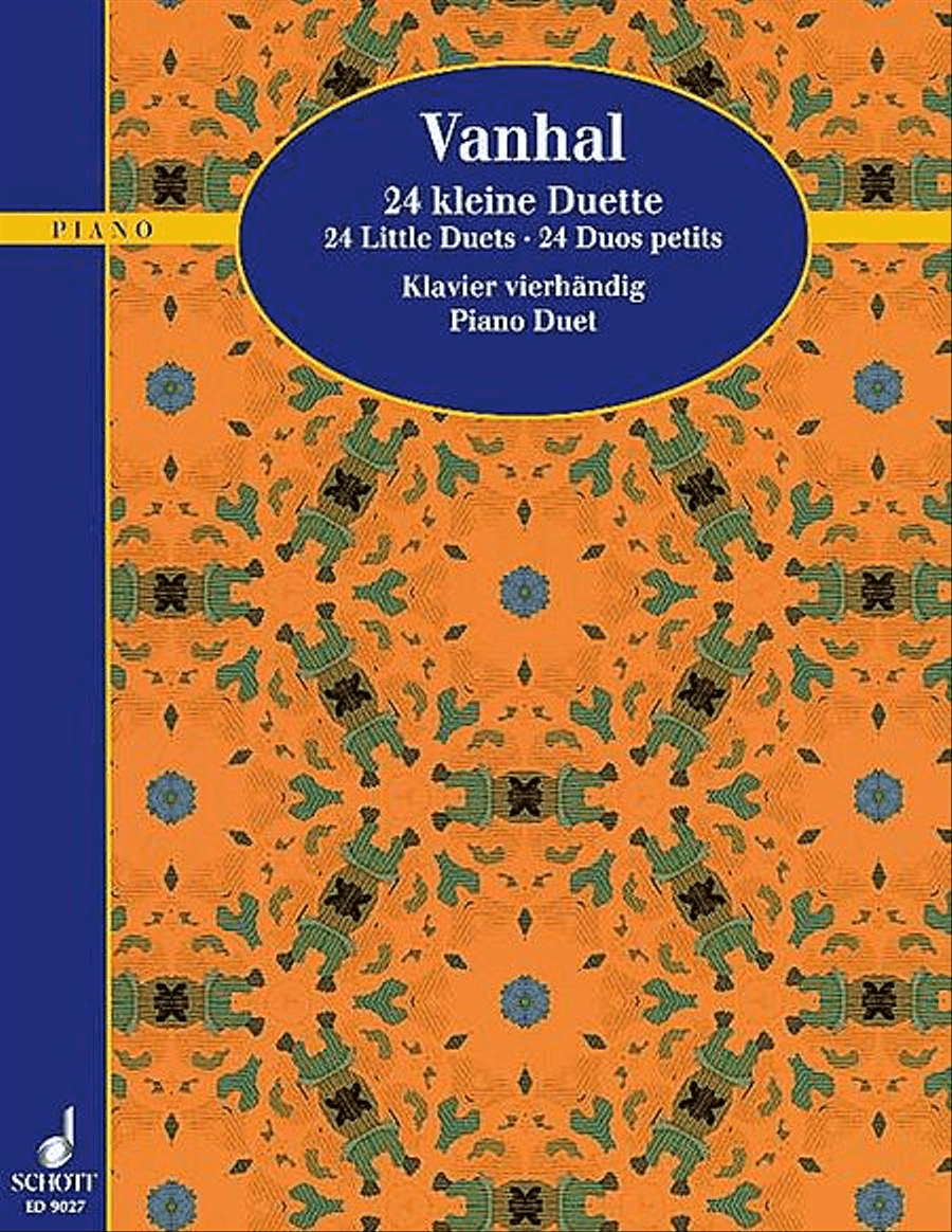 24 Little Duets 24 Little Duets 1 Piano, 4-Hands scores gallery preview page 1