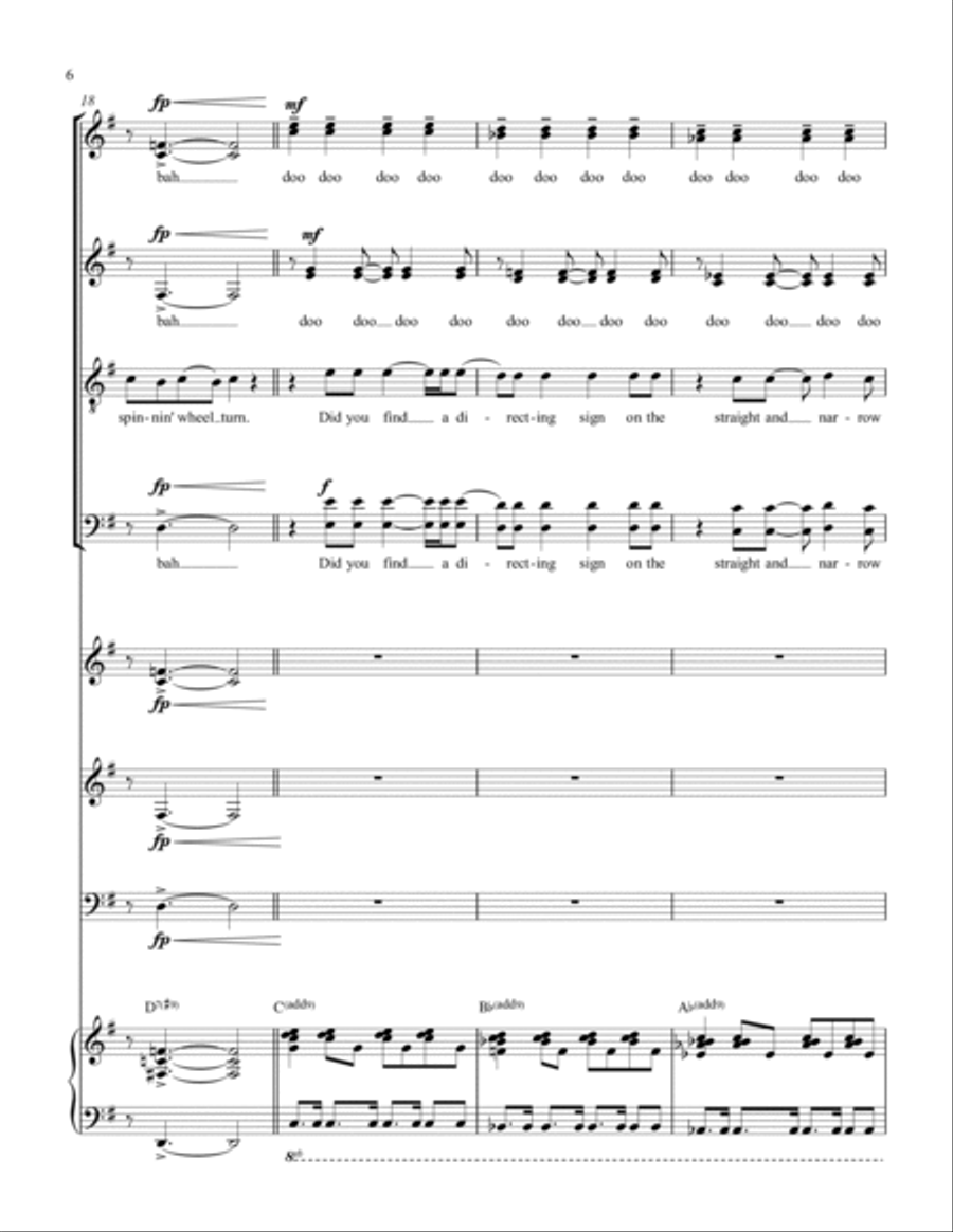 Spinning Wheel 4-Part scores gallery preview page 6