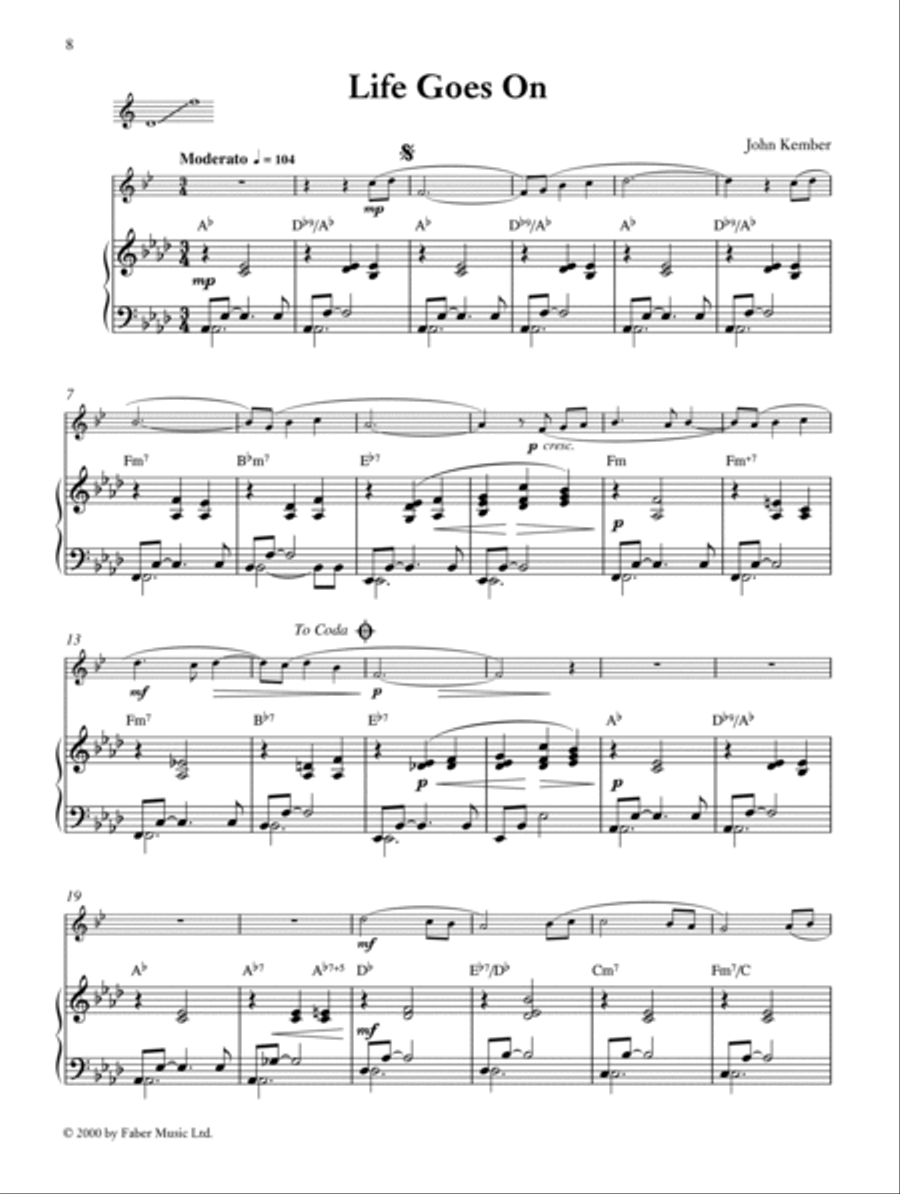 Play Ballads for Trumpet Cornet scores gallery preview page 2