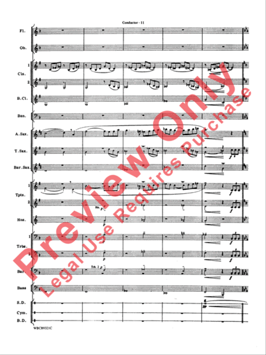 Star Wars Highlights Star Wars Highlights Concert Band scores gallery preview page 14