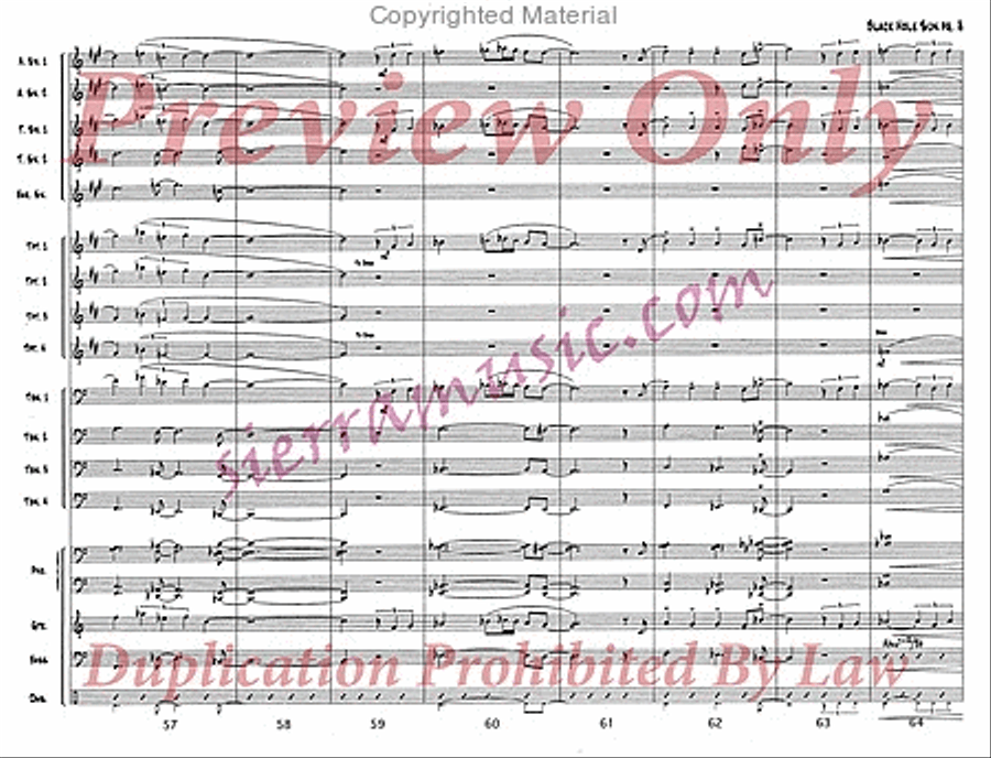 Black Hole Sun Jazz Ensemble scores gallery preview page 9