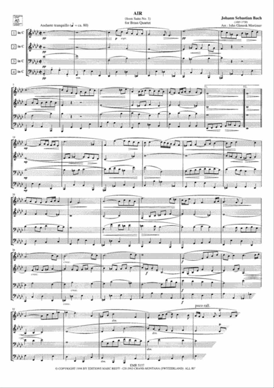 Air Brass Quartet scores gallery preview page 3