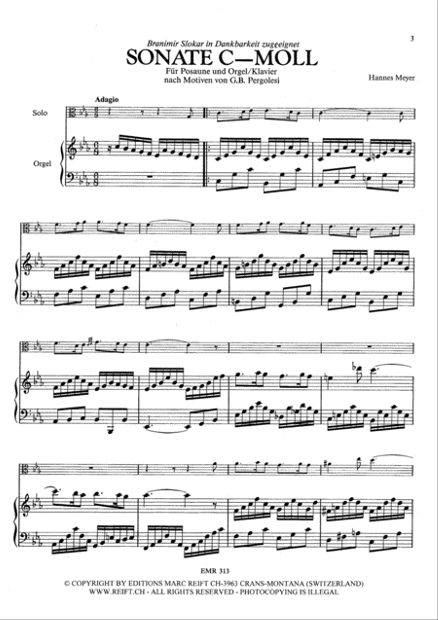 Sonate Sonate Organ scores gallery preview page 4