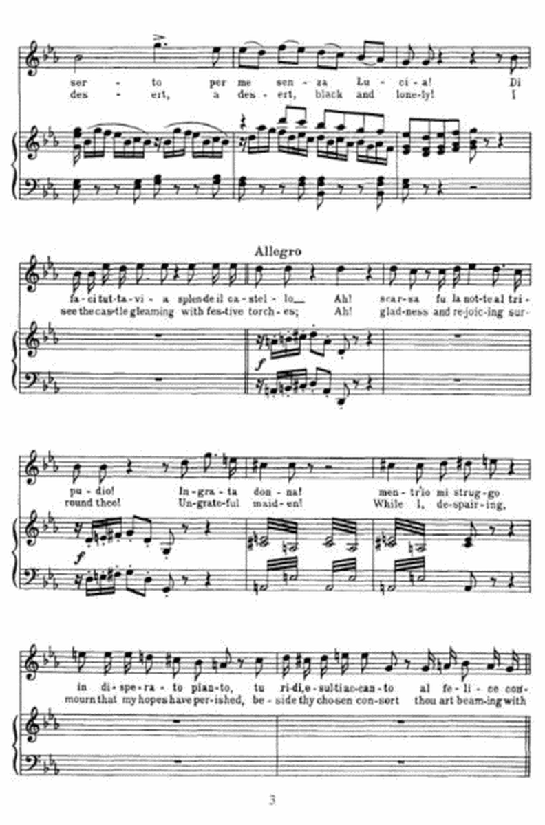 Gaetano Donizetti - Fra poco a me-Tu che a Dio (from Lucia di Lammermoor)