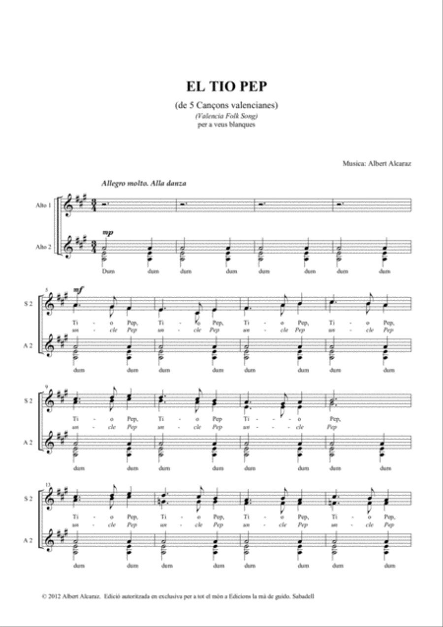 El tio Pep El tio Pep SSA scores gallery preview page 5