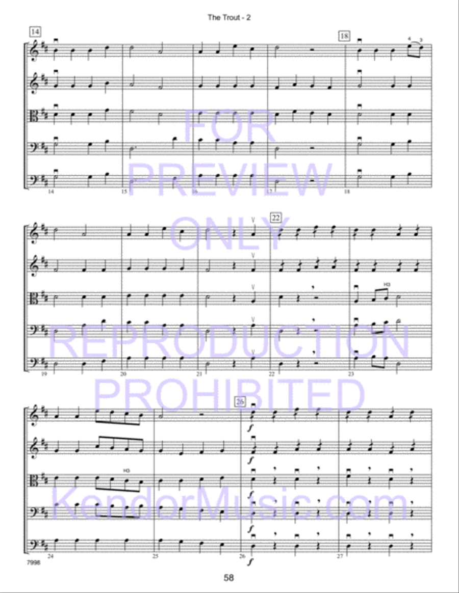 Kendor Concert Favorites, Volume 2 (Score) Score scores gallery preview page 63