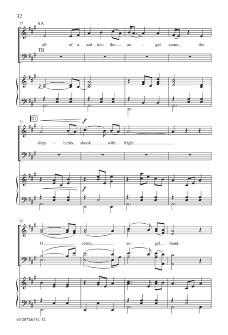 Go Sing It on the Mountain 4-Part scores gallery preview page 15