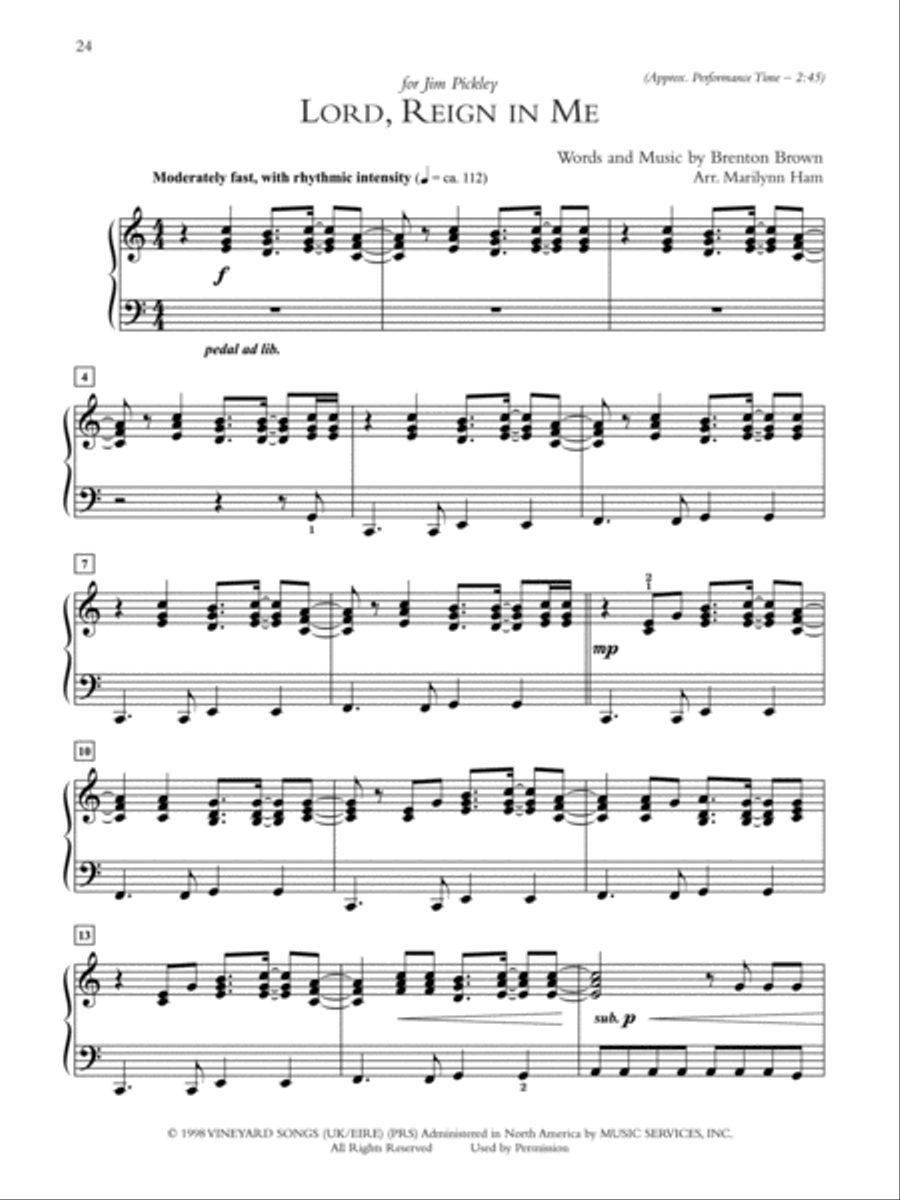 In Christ Alone In Christ Alone Piano Solo scores gallery preview page 2