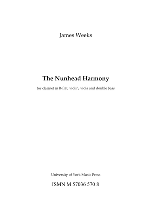 Book cover for The Nunhead Harmony