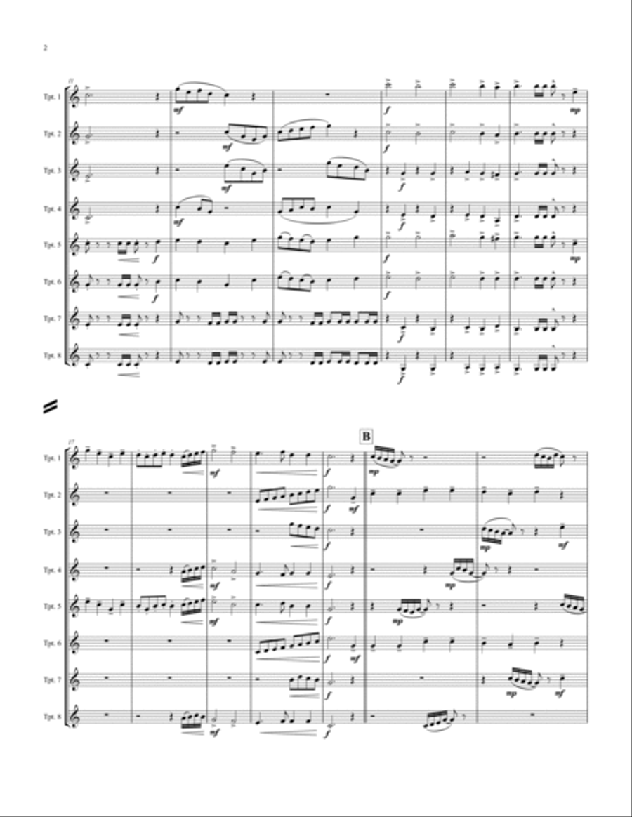 All Hail the Power Trumpet scores gallery preview page 3