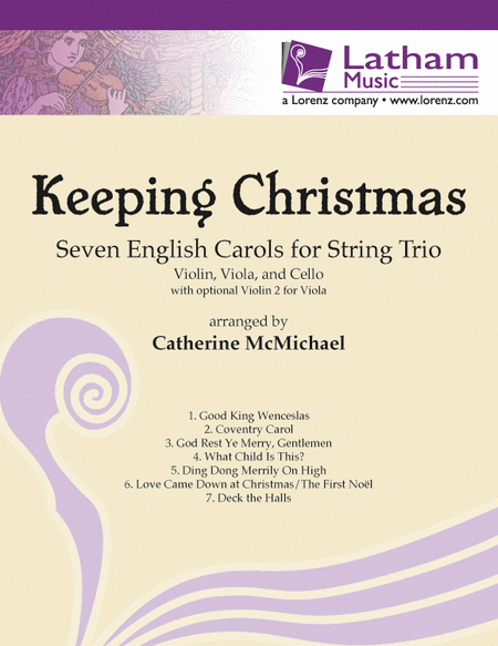 Keeping Christmas: Seven English Carols for String Trio image number null