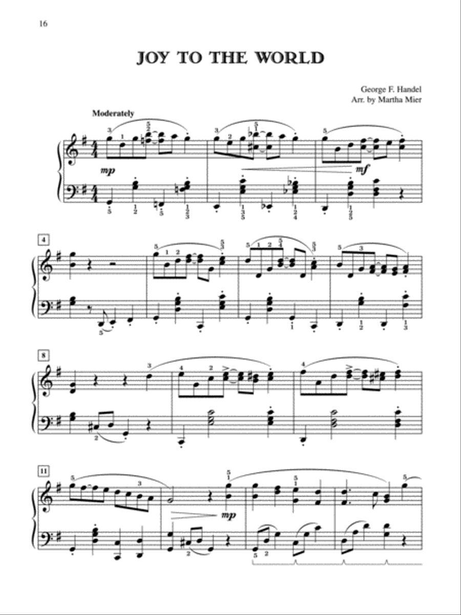 Christmas Jazz, Rags & Blues, Book 4 Piano Solo scores gallery preview page 4
