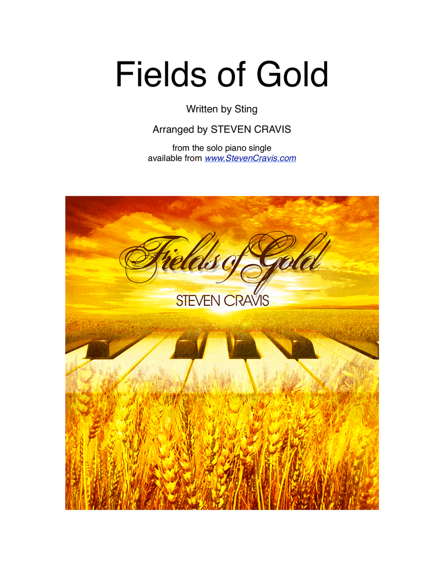 Fields Of Gold Piano Solo scores gallery preview page 1