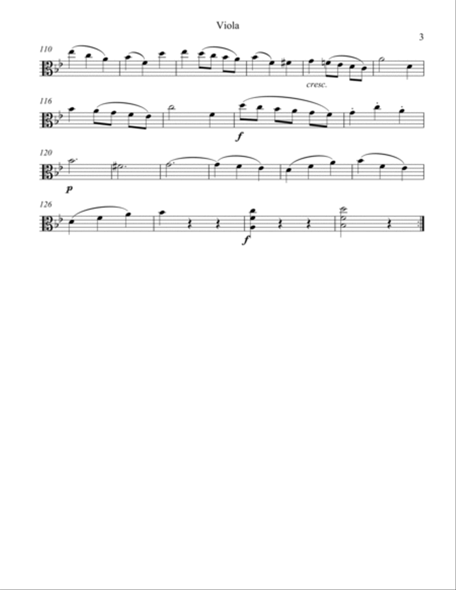 Duo #4 for Viola and Piano Piano scores gallery preview page 3