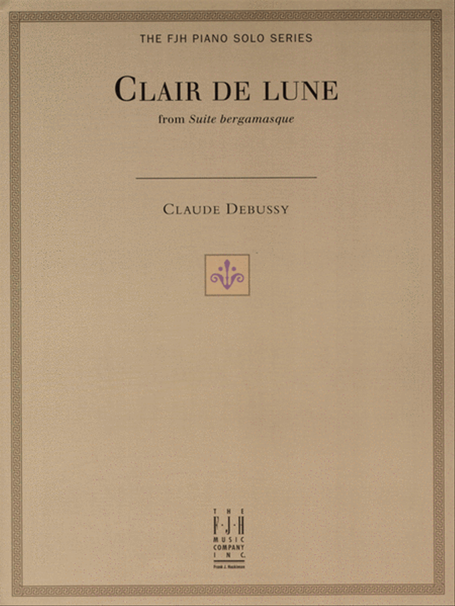 Clair de lune from Suite bergamasque Piano Solo scores gallery preview page 2