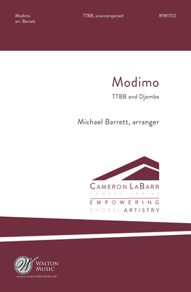 Book cover for Modimo (TTBB)