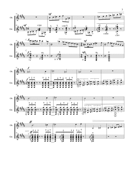Sonata for oboe and guitar