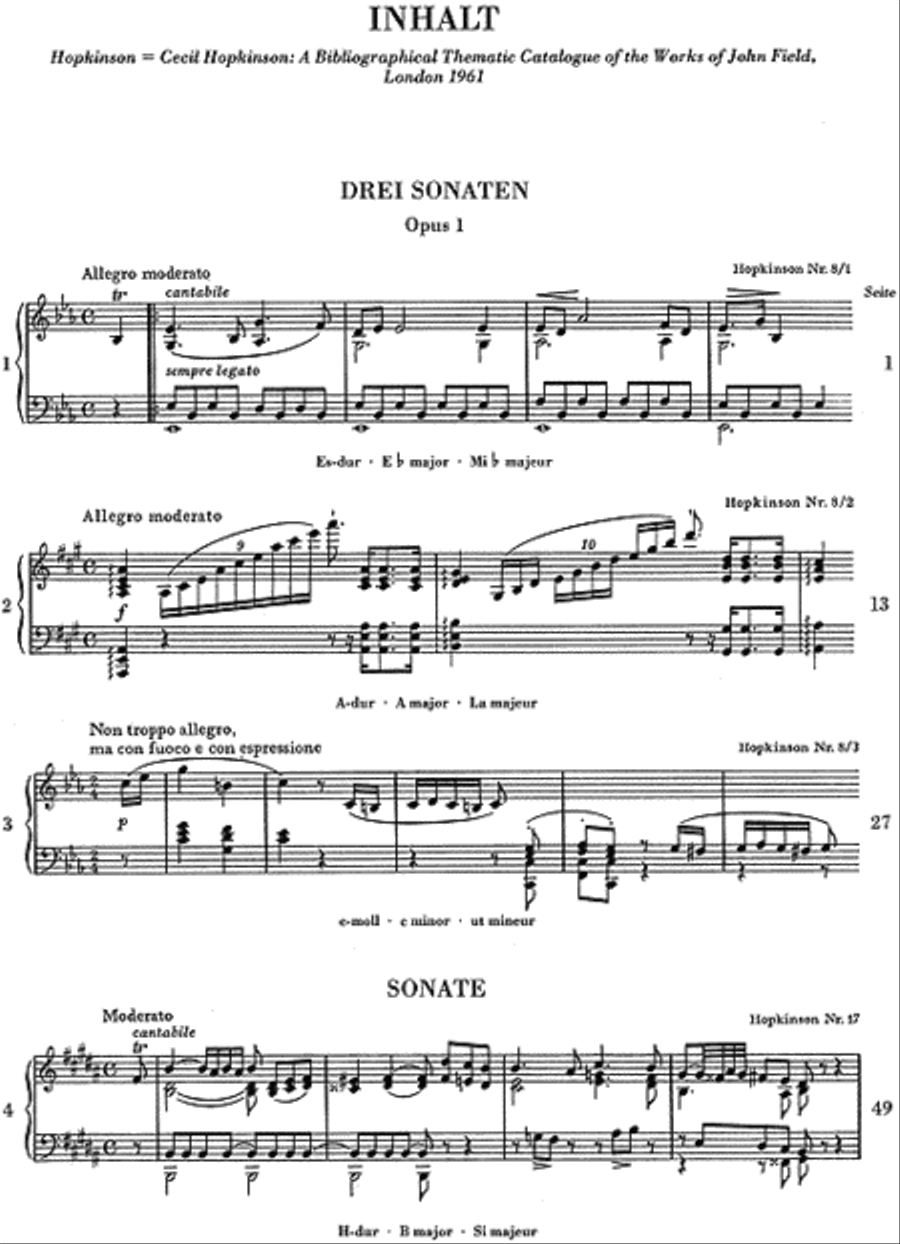 Piano Sonatas Piano Solo scores gallery preview page 2