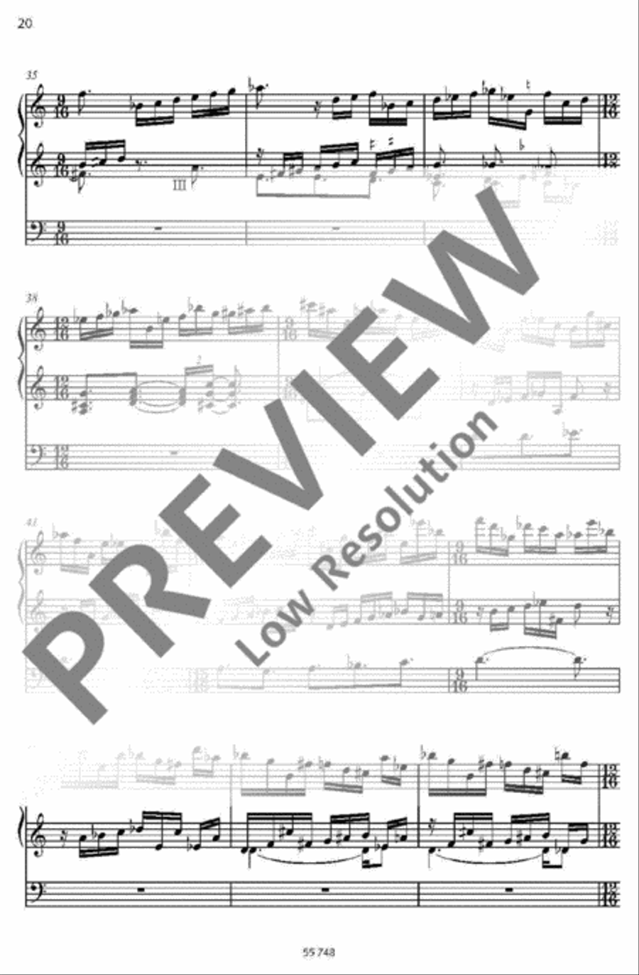 Rosa mystica Organ scores gallery preview page 20