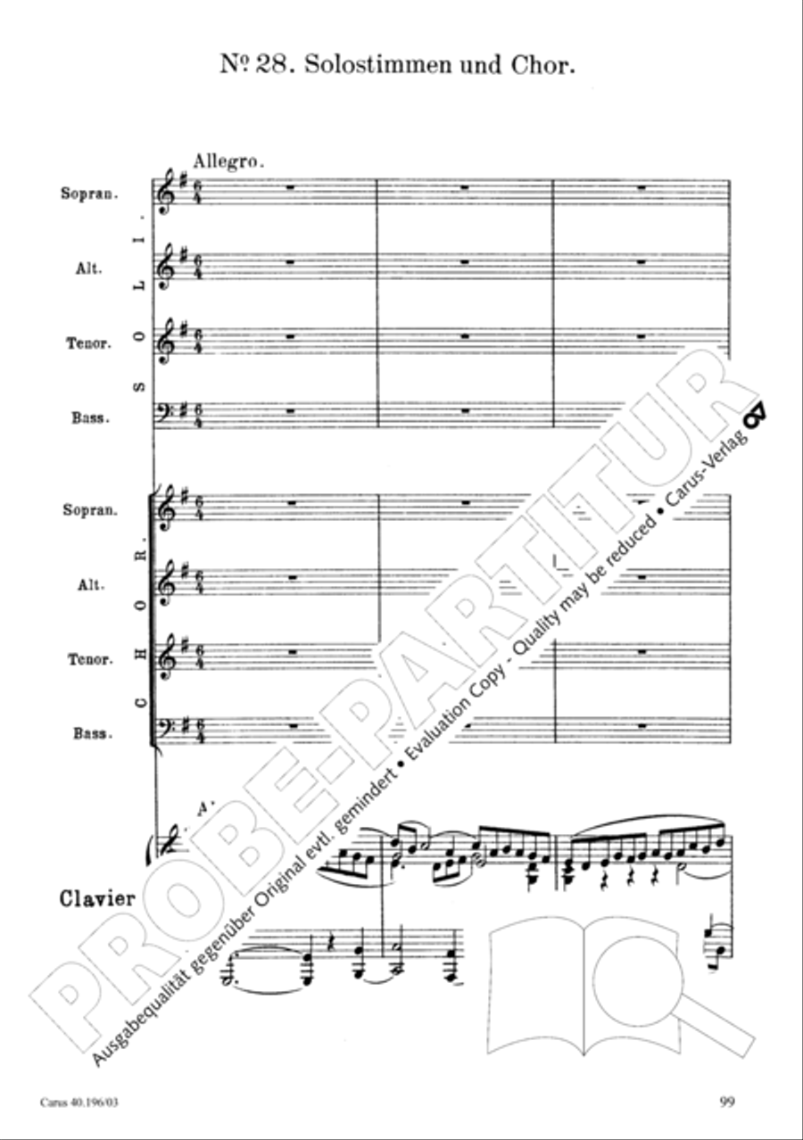 Die Geburt Christi SSA scores gallery preview page 100