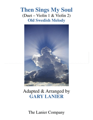 Book cover for THEN SINGS MY SOUL (Duet – Violin 1 & Violin 2)