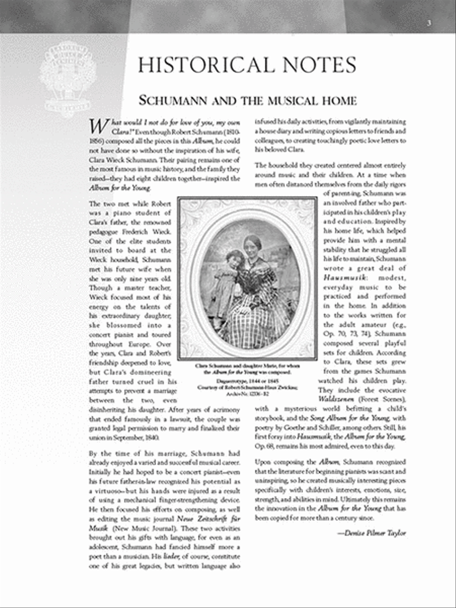 Schumann – Selections from Album for the Young, Opus 68 Piano Solo scores gallery preview page 4