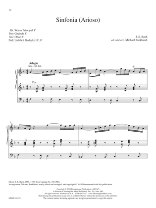 Sinfonia (Arioso) (Downloadable)