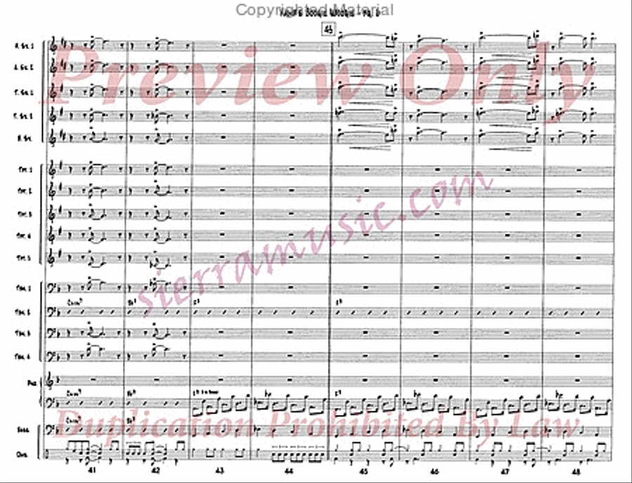 Hamp's Boogie Woogie Jazz Ensemble scores gallery preview page 7