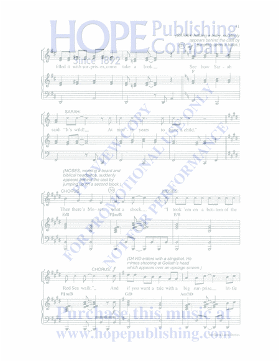 Once Upon a Parable Unison Choir scores gallery preview page 11