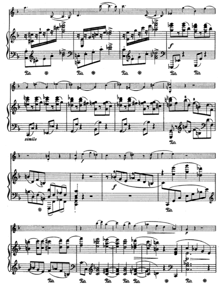 Johannes Brahms—Violin Sonata No. 3 in D minor, Op. 108 for Violin and piano