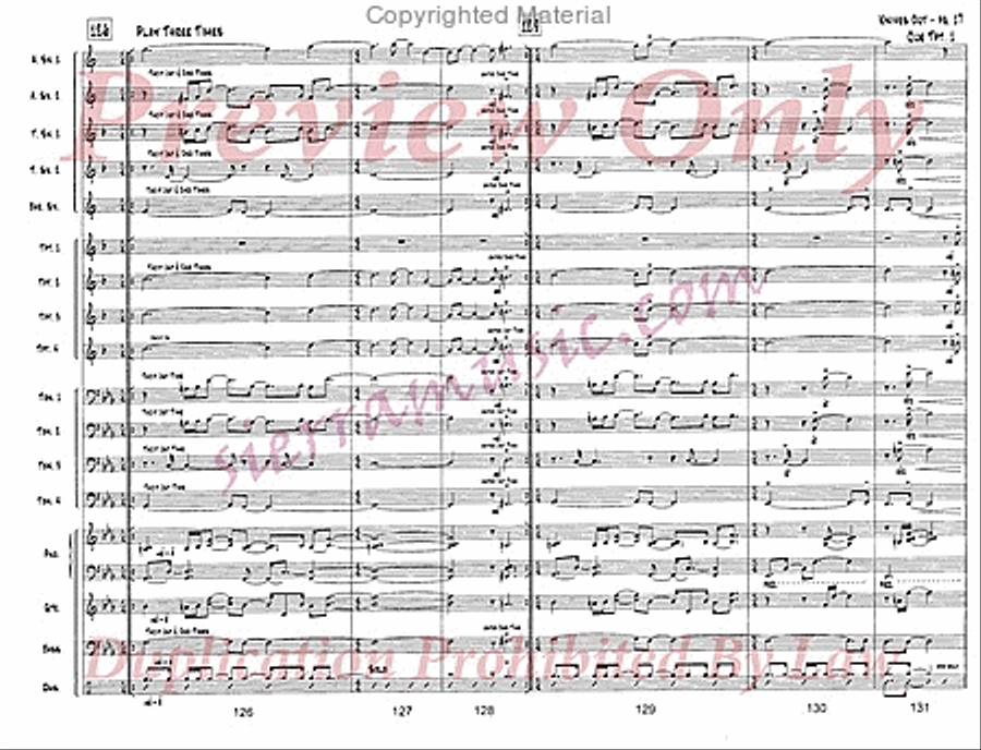 I Worship You Jazz Ensemble scores gallery preview page 18