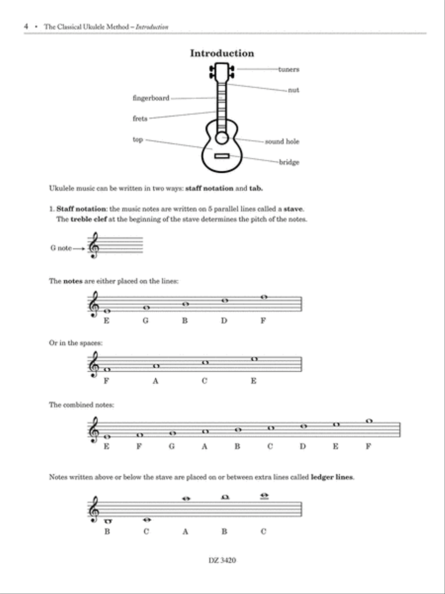 The Classical Ukulele Method Ukulele scores gallery preview page 2