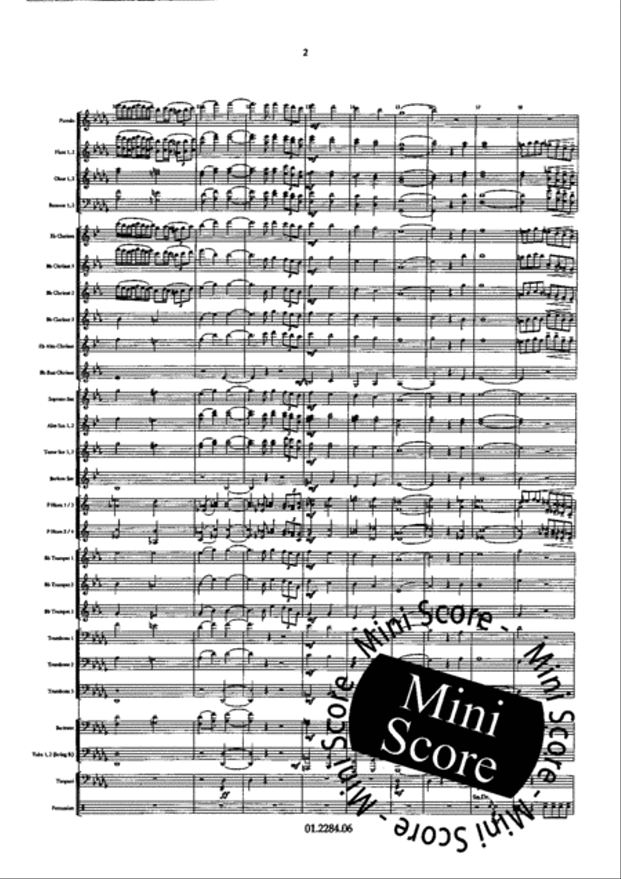 Notre Dame Concert Band scores gallery preview page 6