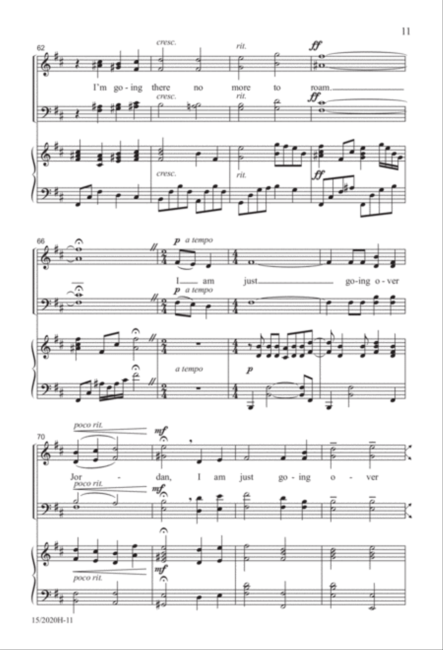Wayfaring Stranger Wayfaring Stranger 4-Part scores gallery preview page 11