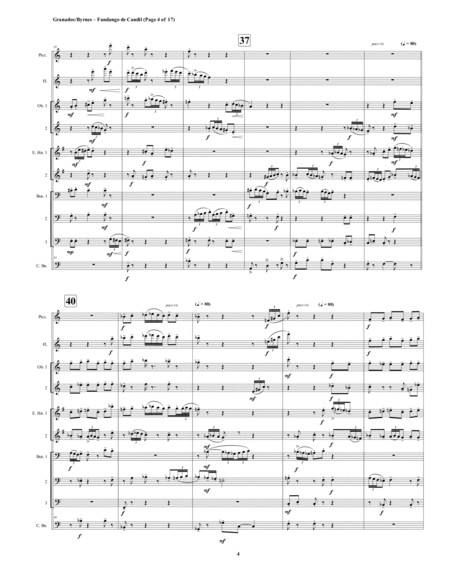 El Fandango de Candil (Fandango by Candlelight) for Double Reed Octet + Flute, Piccolo image number null