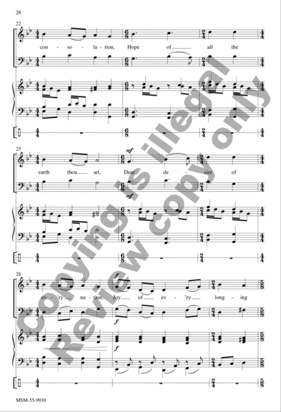 O Lord of Light: Nine Two-Part Mixed Anthems for the Church Year 2-Part scores gallery preview page 13