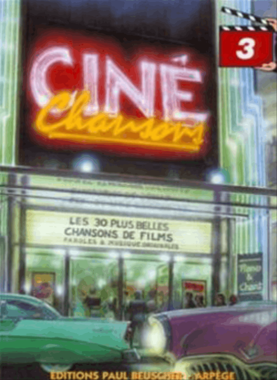 Cine chansons - Volume 3 Cine chansons - Volume 3 Voice Solo scores gallery preview page 1
