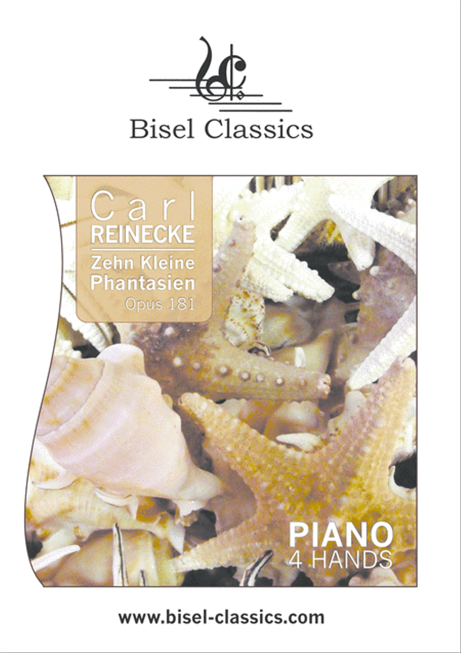 Zehn Kleine Phantasien uber deutsche Kinderlieder, Opus 181 Piano Solo scores gallery preview page 1