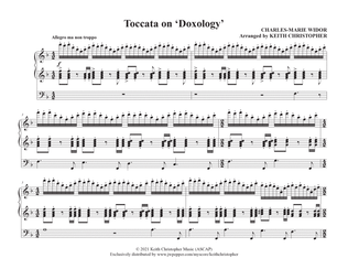 Book cover for Toccata on 'Doxology'