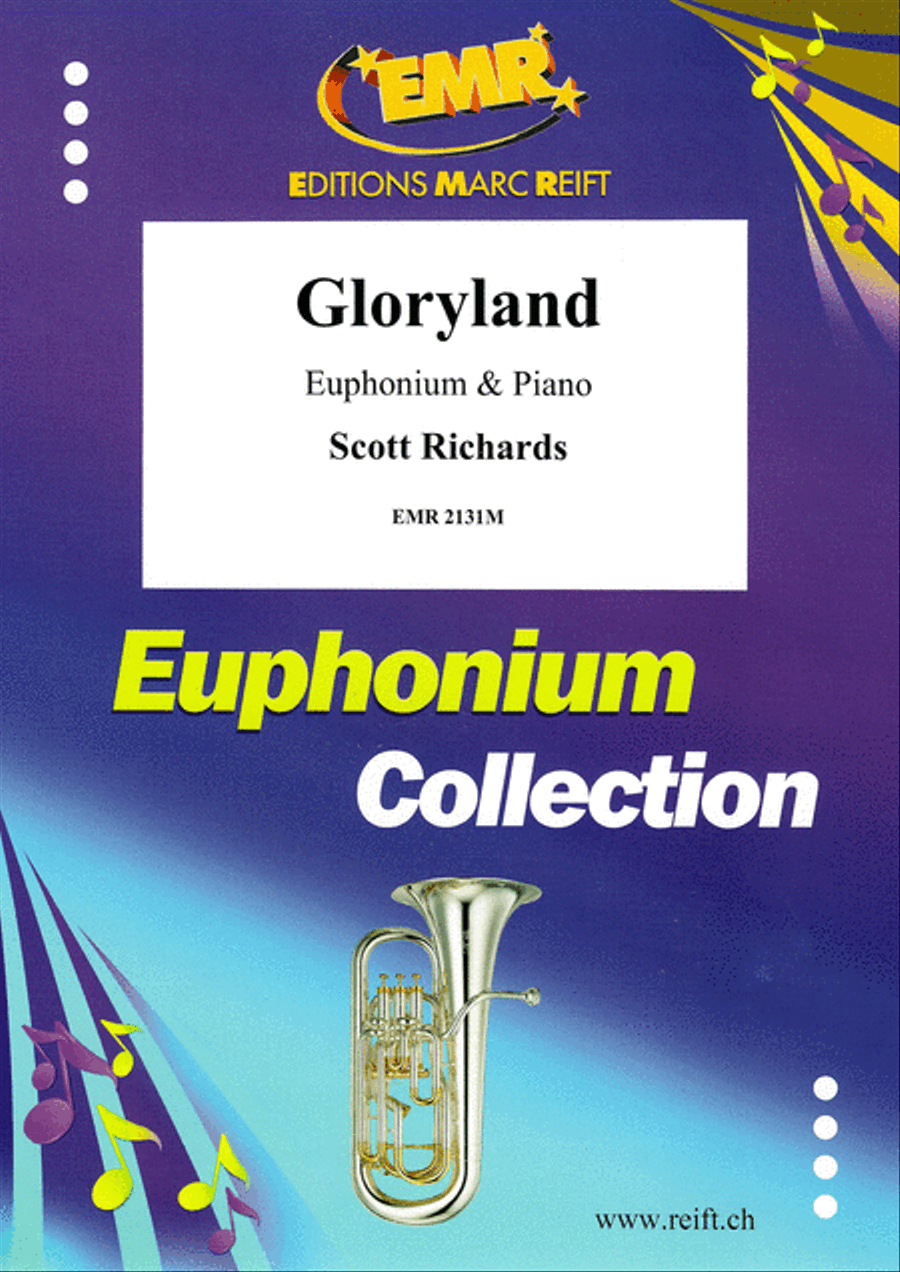 Gloryland Euphonium scores gallery preview page 1