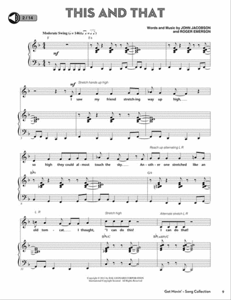 Get Movin' CD scores gallery preview page 2