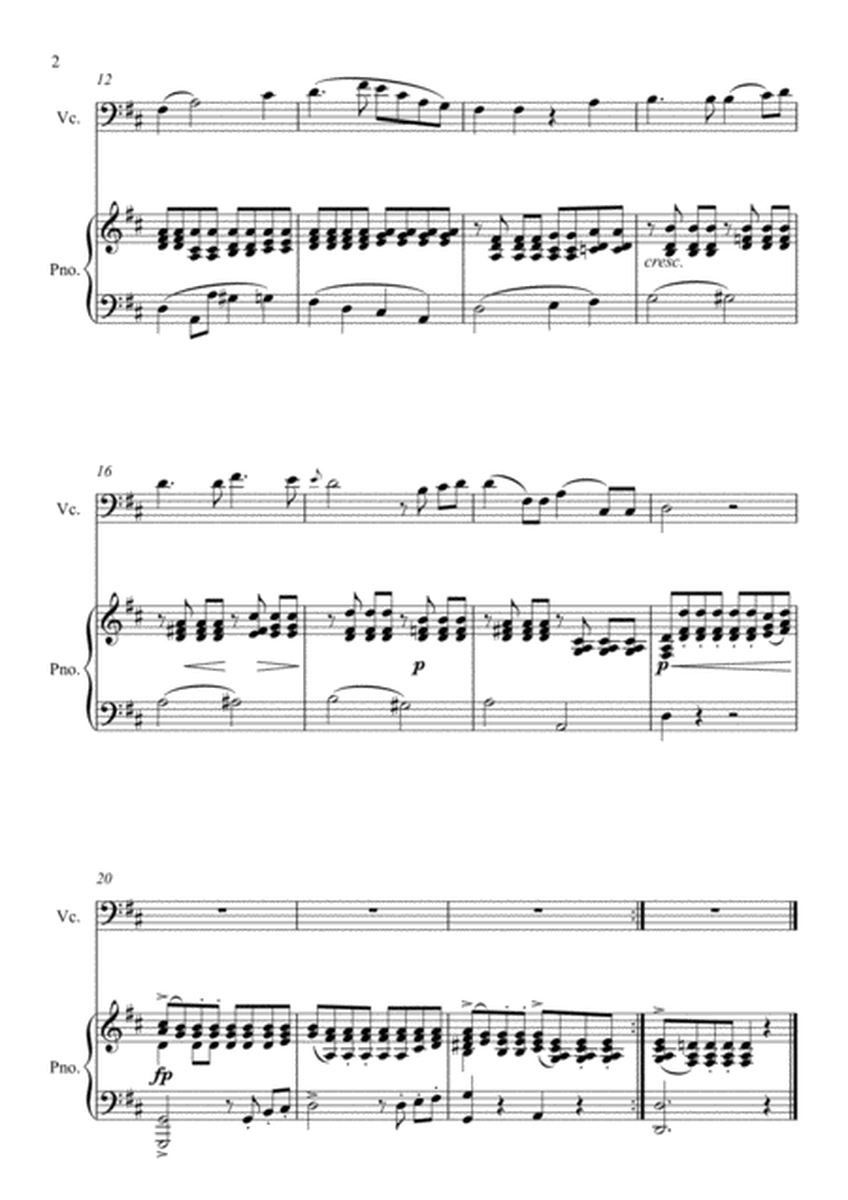 Franz Schubert - An die Musik (Violoncello Solo)