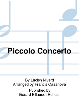 Book cover for Piccolo Concerto