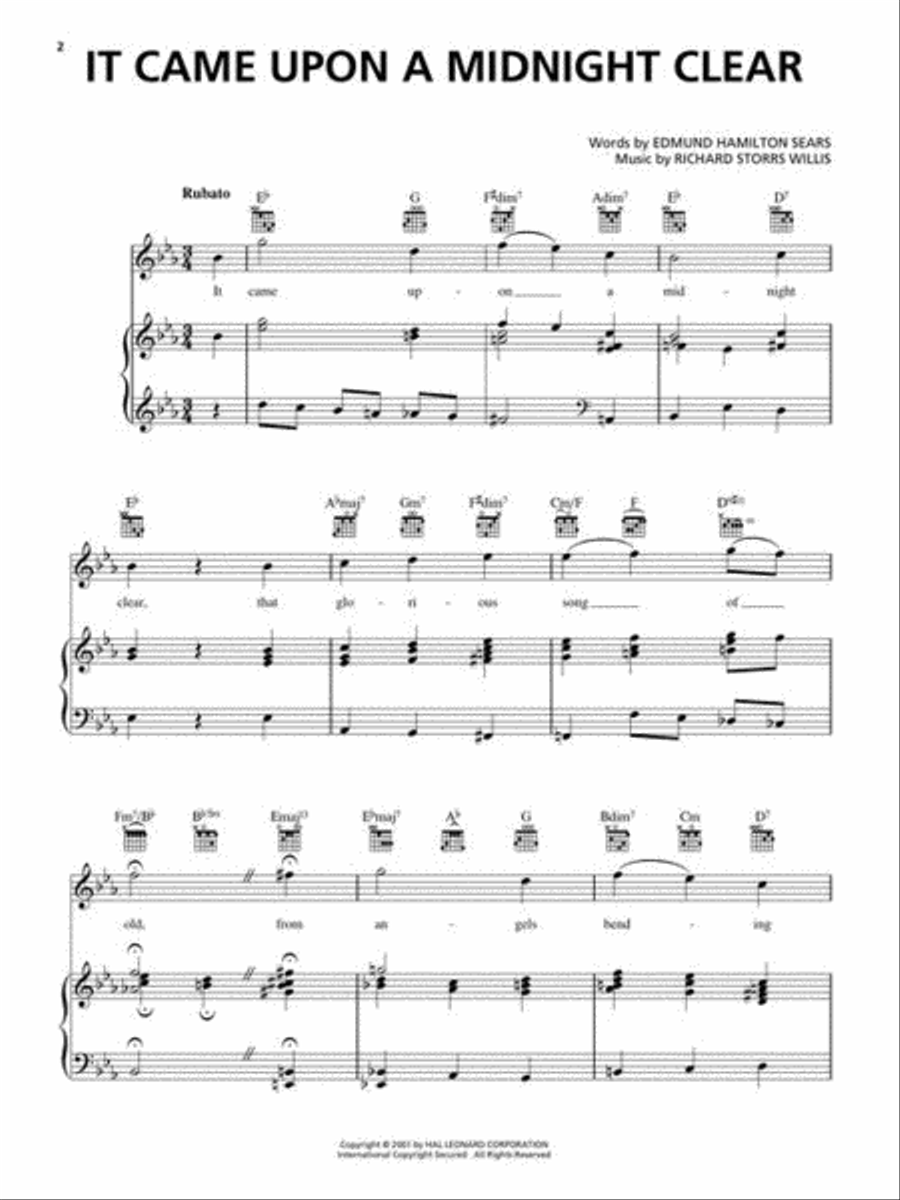 Carpenters – Christmas Portrait Piano, Vocal, Guitar scores gallery preview page 5