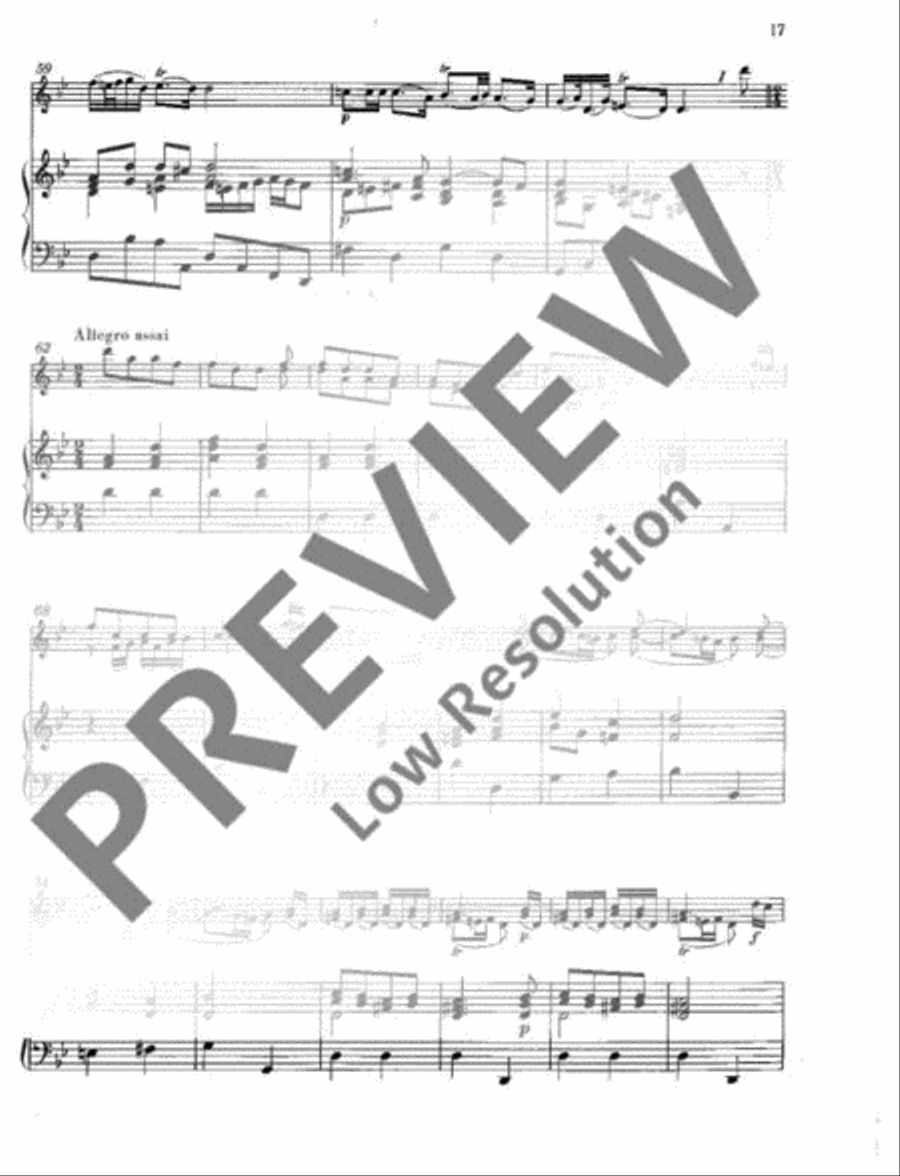 Sonata G Minor Violin Solo scores gallery preview page 18