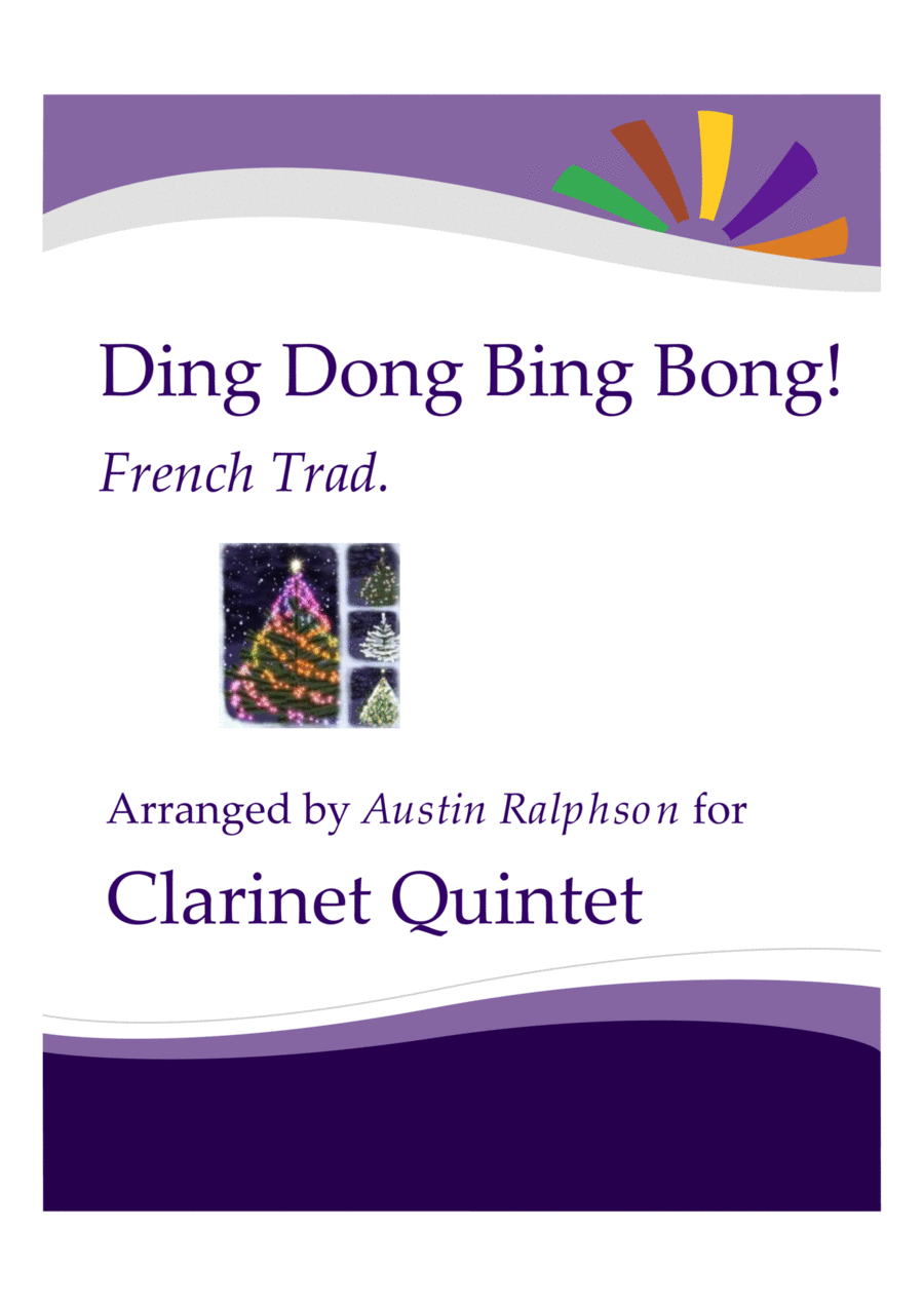Ding Dong, Bing Bong! - clarinet quintet Clarinet Quintet scores gallery preview page 1